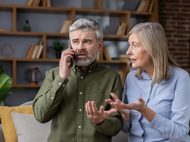 Home owner calling for 24/7 emergency restoration services.