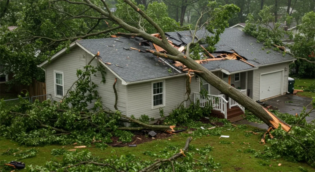 Storm Damage Restoration in Chandler, AZ